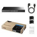 Cudy Switch GS1016ES2 - 16 Θύρες Gigabit + 2 SFP