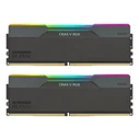 KLEVV CRAS V RGB Obsidian Black - 32 GB (2 x 16 GB Kit) - DDR5 6400 UDIMM CL32