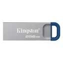 Kingston DataTraveler Kyson G2 DTKNG2/256GB - 256 GB USB 3.2 Gen 1 Flash Drive (Silver/Blue)