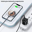 USAMS US-CD183 Wireless Charger magnetic 15W black CD183CDX01
