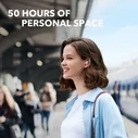 Bluetooth Headset Anker Soundcore Space A40 TWS, Active Noise Cancelling, 50H Playtime, White