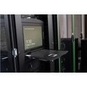 DIGITUS Κονσόλα 19" 1U TFT με Γερμανικό πληκτρολόγιο, 8 θύρες, Touchpad, Μαύρο