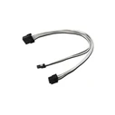Nanoxia PCIe 6+2 Pin Extension Cable 30cm White