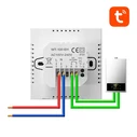 Θερμοστατική Κεφαλή Smart Boiler Avatto ZWT100 3A Zigbee Tuya