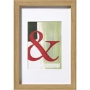 Walther Design Wooden Picture Frame with Brown Border EA040P