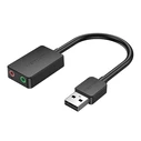 USB Κάρτα ήχου Vention CDYB0 2-port 0,15m