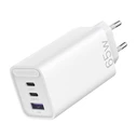 Φορτιστής Πρίζας EU 2xUSB-C(65W/30W) USB-A(30W) Vention, FEDW0-EU, 2.4A, PD 3.0