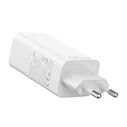 Φορτιστής Πρίζας EU 2xUSB-C(65W/30W) USB-A(30W) Vention, FEDW0-EU, 2.4A, PD 3.0