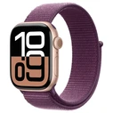 Smartwatch Apple Watch Series 10 GPS + Cellular 42mm Rose Gold Aluminium with Plum Sport Loop
