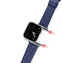 Dux Ducis Leather Strap for Apple Watch 4/5/6/7/8/9/SE/10 40/41/42mm blue (England Version)