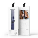 Dux Ducis Leather Strap for Apple Watch 4/5/6/7/8/9/SE/10 40/41/42mm blue (England Version)
