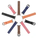 Dux Ducis Leather Strap for Apple Watch 4/5/6/7/8/9/SE/10 40/41/42mm blue (England Version)