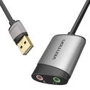 Κάρτα Ήχου External USB 0.15m Vention CDKHB (gray)