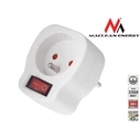 Μονόπριζο Maclean MCE13 AC outlet with a switch 