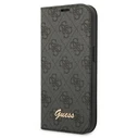 Guess GUBKP14LHG4SHK Apple iPhone 14 Pro black book 4G Vintage Gold Logo