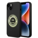 Karl Lagerfeld KLHCP14MSRSGRCK Apple iPhone 14 Plus / 15 Plus hardcase black Silicone RSG