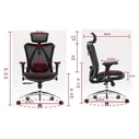 Καρέκλα Γραφείου Sihoo Ergonomic M57 Black