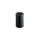 Durable Μεταλλικό Καλάθι Αχρήστων 30 lt Μαύρο (330601)