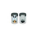 Durable Μεταλλικό Καλάθι Αχρήστων 30 lt Μαύρο (330601)