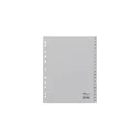DURABLE Ευρετήριο A–Z A4 20 τεμ., υπερπλάσιο, γκρι (MPN: 652010)