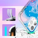 Kingxbar Watercolour Apple iPhone 12 Pro Max blue-pink