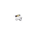 DURABLE Name Badge Clip-Card Magnet 17x67 mm, 25-pack, black