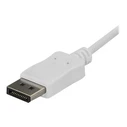 Καλώδιο USB StarTech USB-C to DisplayPort - 1.8 m - Thunderbolt 3 Compatible - White