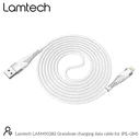 Καλώδιο Lightning Lamtech Lightning to HIGH QUALITY UNBREAKABLE SILVER 2M