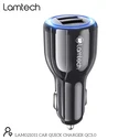 Φορτιστής Αυτοκινήτου Lamtech Quick Charger QC3.0 3.1A