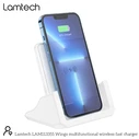 Ασύρματος Φορτιστής Lamtech Wireless FAST CHARGER 15W with STAND White
