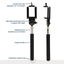 Selfie Stick Lamtech 3IN1 Bluetooth for Smartphones, Action Cameras