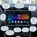 VenCore 3236-10008-0223S - Οθόνη Multimedia Android 15 10.1" για Nissan X-Trail 2007-2013 - Ασημί