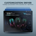 Gaming Ποντίκι Alcatroz Silent 2.4G Wireless Rgb 4800 Cpi X-Craft Air Ultra 7000