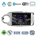 VenCore 3236-10005-0635S - Οθόνη Multimedia Android 15 9" PX5S Octa-Core 2GB/32GB IPS για Toyota Yaris 2012-2015 – Ασημί