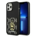 Karl Lagerfeld KLHCP13XCANCNK Apple iPhone 13 Pro Max hardcase black Karlimals Cardslot