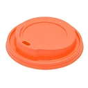 Καπάκι Πιπίλα για Ποτήρι, 8Oz, Πορτοκαλί, 100Τμχ