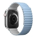 UNIQ Revix strap Apple Watch 4/5/6/7/SE/8/9/Ultra 44/45/49mm Reversible Magnetic white-blue