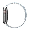 UNIQ Revix strap Apple Watch 4/5/6/7/SE/8/9/Ultra 44/45/49mm Reversible Magnetic white-blue