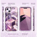Supcase Cosmo Apple iPhone 14 Plus / 15 Plus Marble Purple