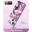 Supcase Cosmo Apple iPhone 14 Plus / 15 Plus Marble Purple
