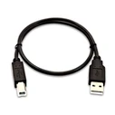Καλώδιο USB A σε USB B V7 V7USB2AB-50C-1E Μαύρο