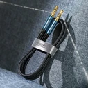 Joyroom stereo audio AUX cable 3,5 mm mini jack 1 m dark blue (SY-10A1)