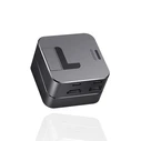 Joyroom Multifunctional Hub USB-C - USB 3.0 / RJ45 / HDMI / USB-C / Thunderbolt for MacBook Pro gray (S-H121 Gray)