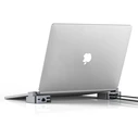 Joyroom Multifunctional Hub USB-C - USB 3.0 / RJ45 / HDMI / USB-C / Thunderbolt for MacBook Pro gray (S-H121 Gray)