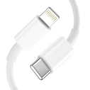 Tech-Protect C20w 2-port Network Charger PD 20W QC 3.0 + Lightning cable White