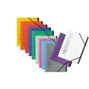 PAGNA Ordnungsmappe Filing Folder, 7 Compartments (1–7), A4, White
