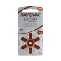 RAYOVAC μπαταρίες ακουστικών βαρηκοΐας 312MF mercury free 1.4V 6τμχ