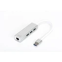USB Hub Digitus USB 3.0 3-Port White
