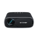 Projector BlitzWolf BW-V4 1080p LED beamer Wi-Fi + Bluetooth (black)