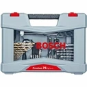 Τρυπάνια BOSCH 2608P00234 76 Τεμάχια Ανοξείδωτο ατσάλι Θήκη μεταφοράς 